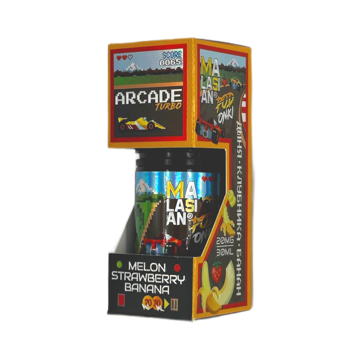 POD ONKI ARCADE Дыня клубника банан 30мл.20мг.
