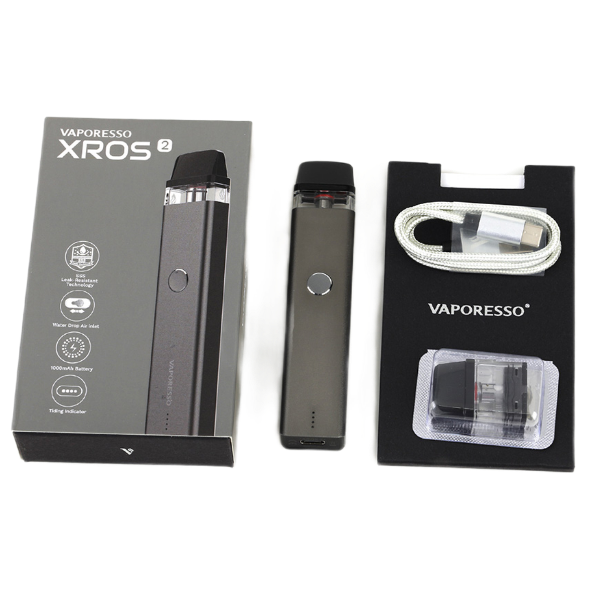 Vaporesso XROS 2 1000mAh Pod Kit Cherry Red VRR-0053H