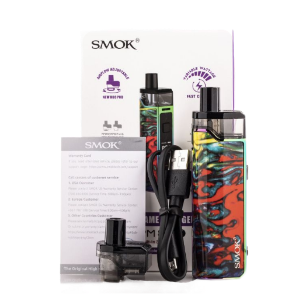 SMOK RPM 80 3000mAh Pod-Mod Kit SMOK-039C Fluid Blue