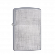 ZIPPO/28181 Classic с покр. Brushed Chrome лат-сталь,сереб. мат.