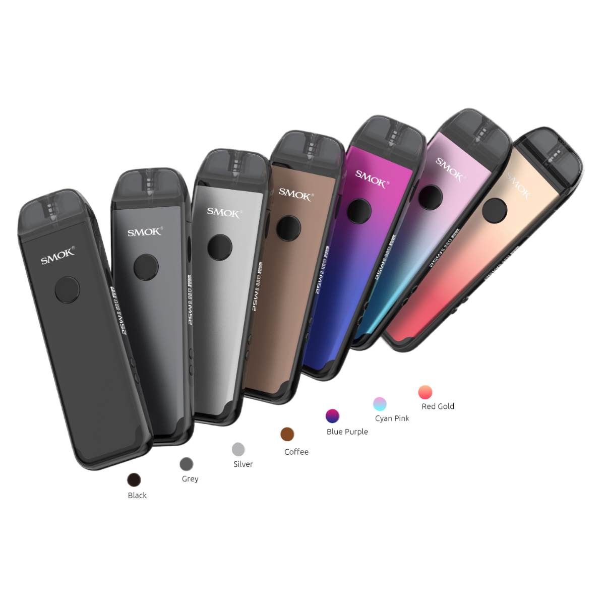 SMOK ACRO 1000mAh Pod Kit SMOK-081C Silver