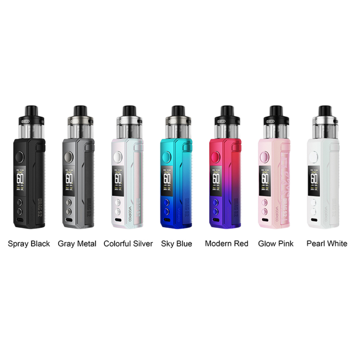 Voopoo DRAG S2 Pod-Mod 2500mAh Kit Sky Blue VP-155F