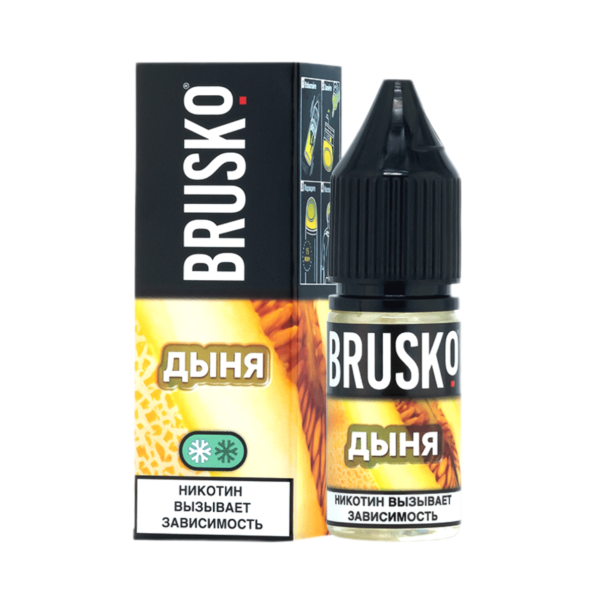 Brusko Salt Дыня 10мл.20мг.
