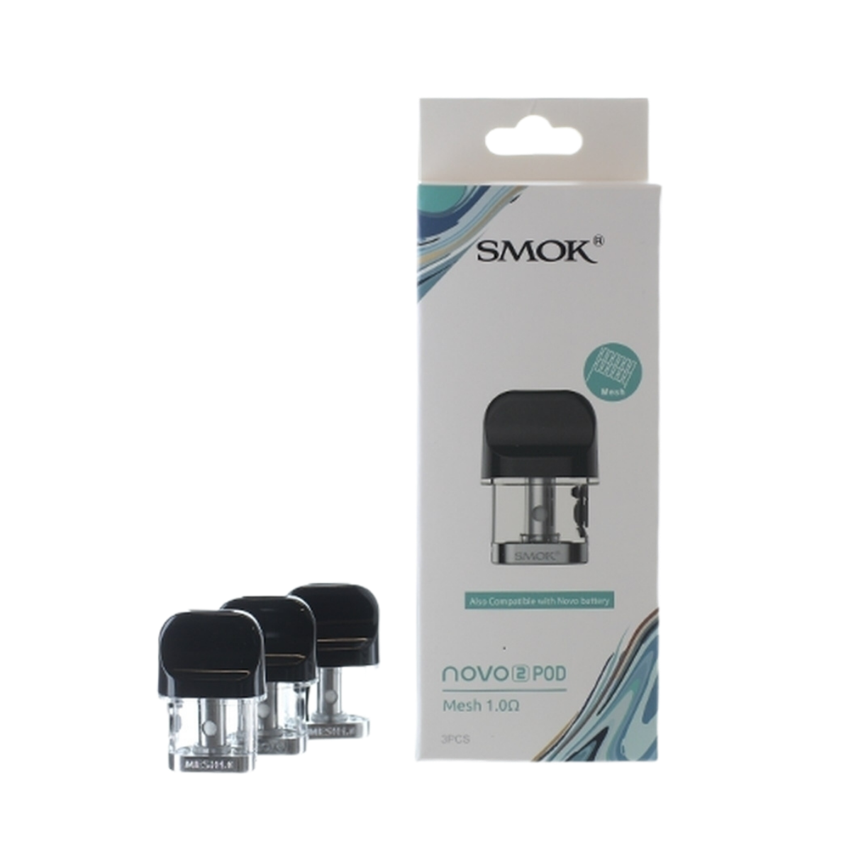 Smok novo 2 Mesh 1.0ohm POD SMOK-003-POD (в уп. 3 шт.)
