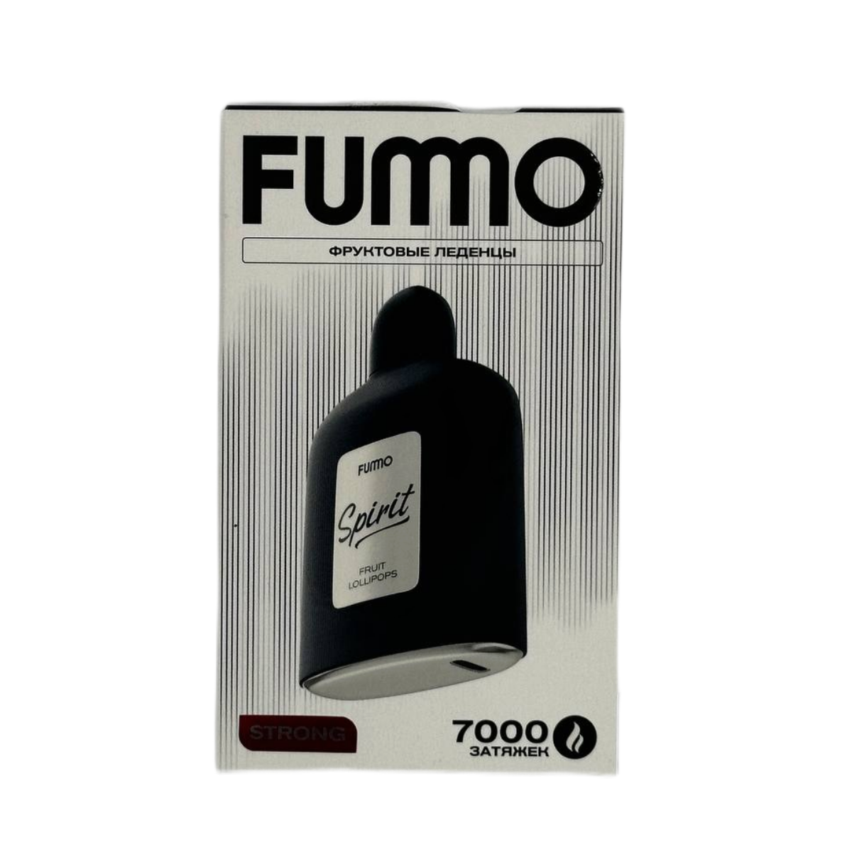 FUMMO SPIRIT 7000 Strong Фруктовые леденцы 2%