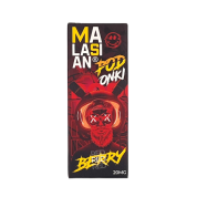 POD ONKI MALASIAN Малина клубника черная и красная смородина двойной лёд 30мл.2%