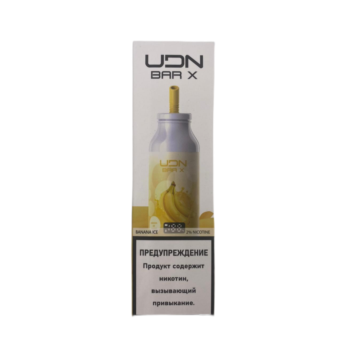 UDN BAR X 7000 NEW LED Банан лёд 2%