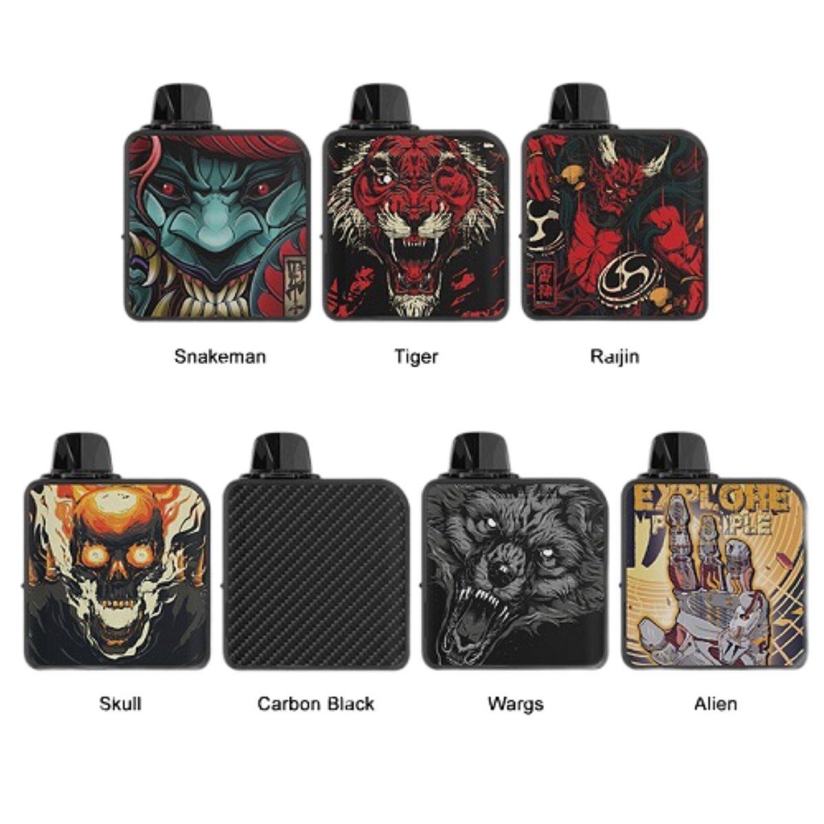 RINCOE Jellybox Nano X 1000mAh Pod Kit Wargs RK-025WG