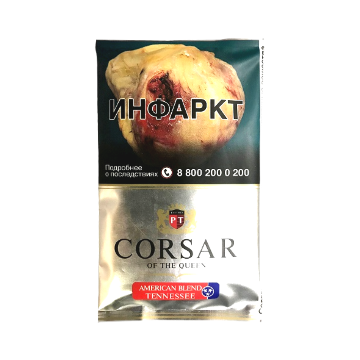 ТАБАК сиг. Корол. Корсар American Blend Tennessee (кисет 35гр.)