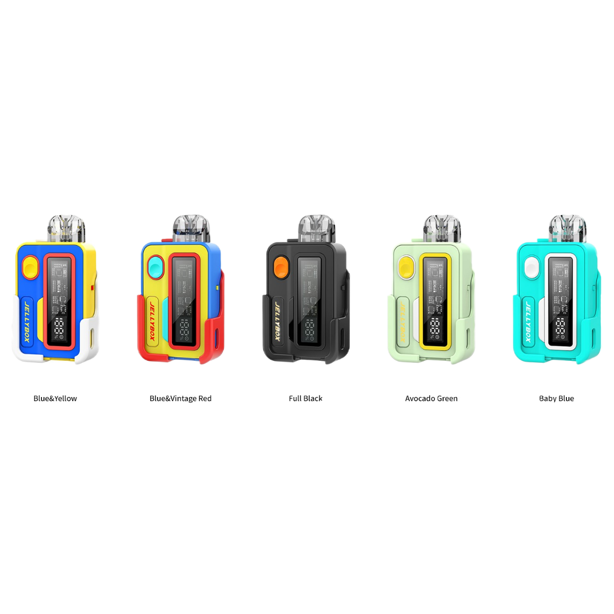 RINCOE Jellybox  XS 1000mAh Pod Kit Full Black RK-031A