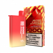 BRUSKO DABBLER 6000 Яблоко с манго и грушей 2%