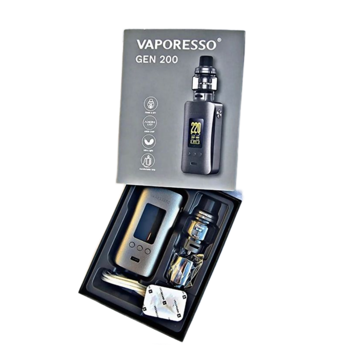Vaporesso GEN 200 Kit Silver VRR-0065F