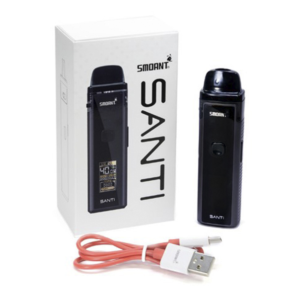 SMOANT SANTI 1100mAh 40W Pod Kit KL-039-Gm Gunmetal