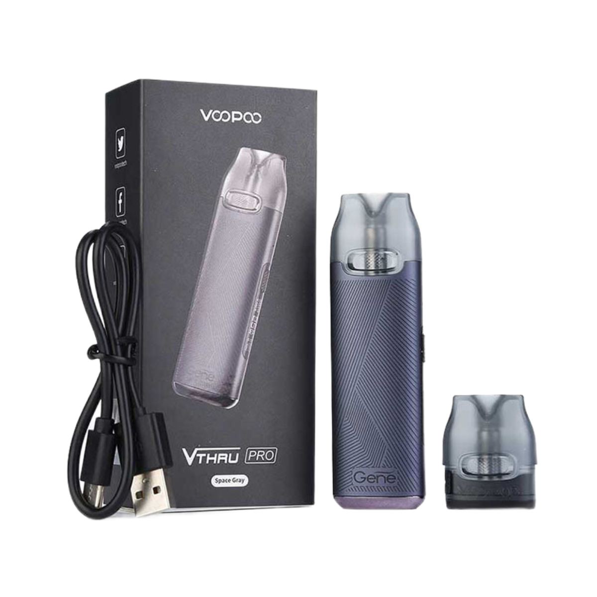 Voopoo V.THRU Pro 900mAh Pod Kit Silky Pink (Eternity Edition)