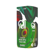 RELL ULTIMA + Nicobooster б/никотина Зеленое яблоко персик киви  30мл.0мг.