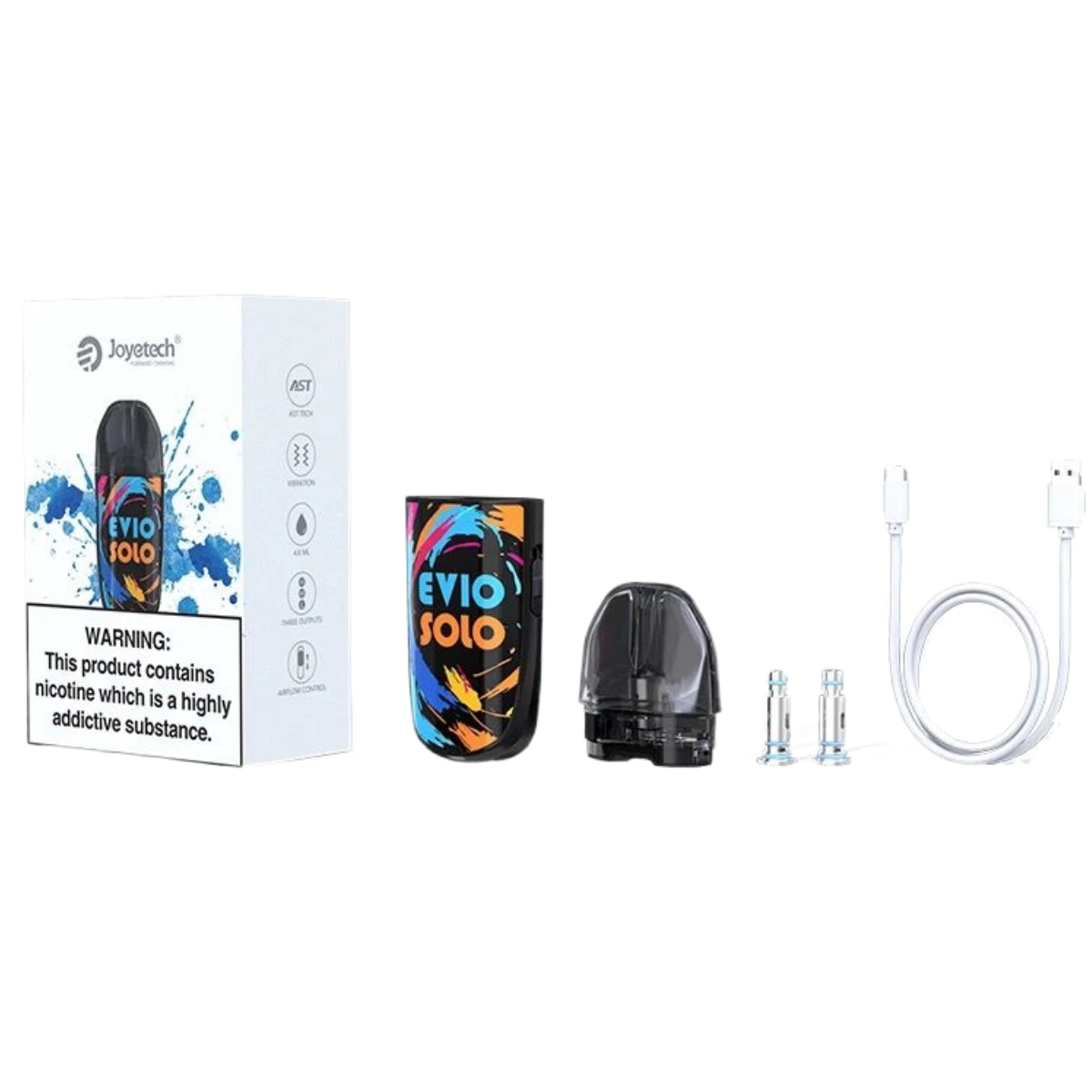 Joyetech EVIO SOLO 1000mAh Kit  Black JOYE-079F