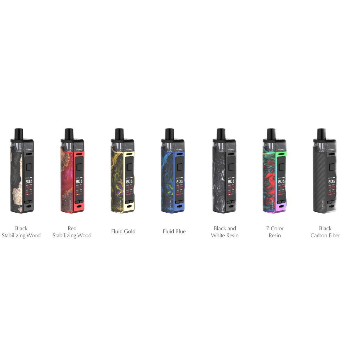 SMOK RPM 80 3000mAh Pod-Mod Kit SMOK-039C Fluid Blue