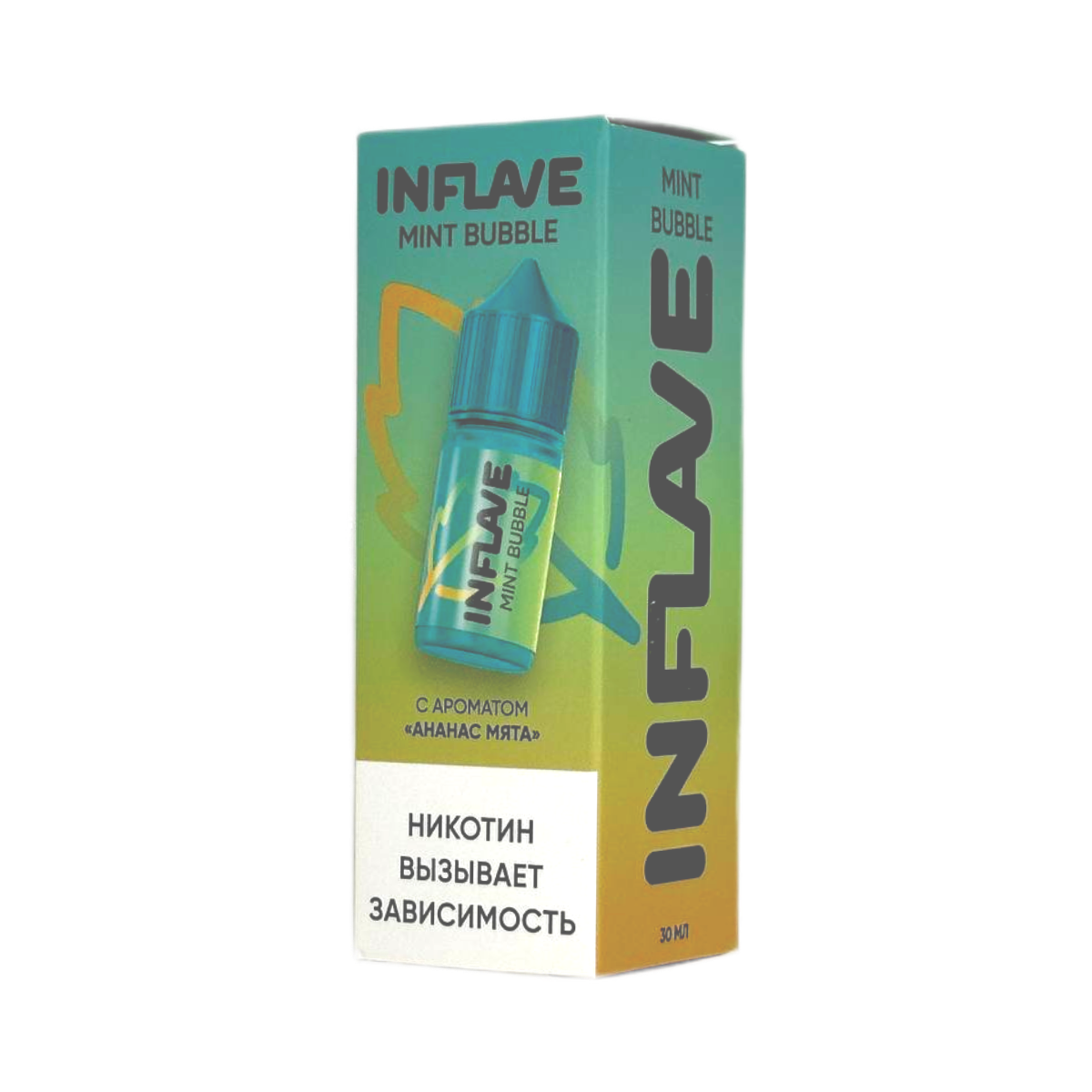 INFLAVE BUBBLE Ананас мята 30мl. 2 %