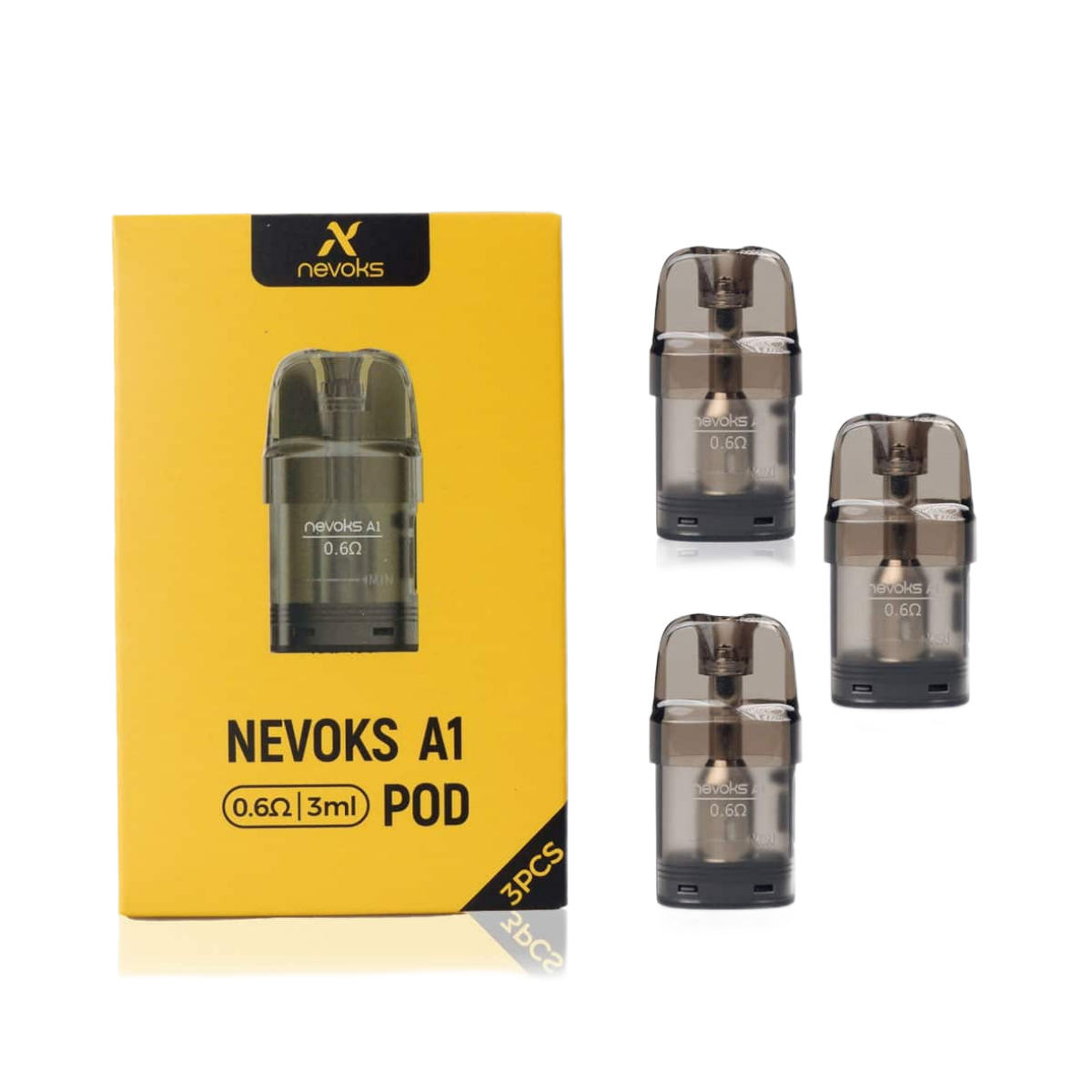 Nevoks A1 0.6ohm 3ml POD NEV-018-POD (в упак. 3 шт.)
