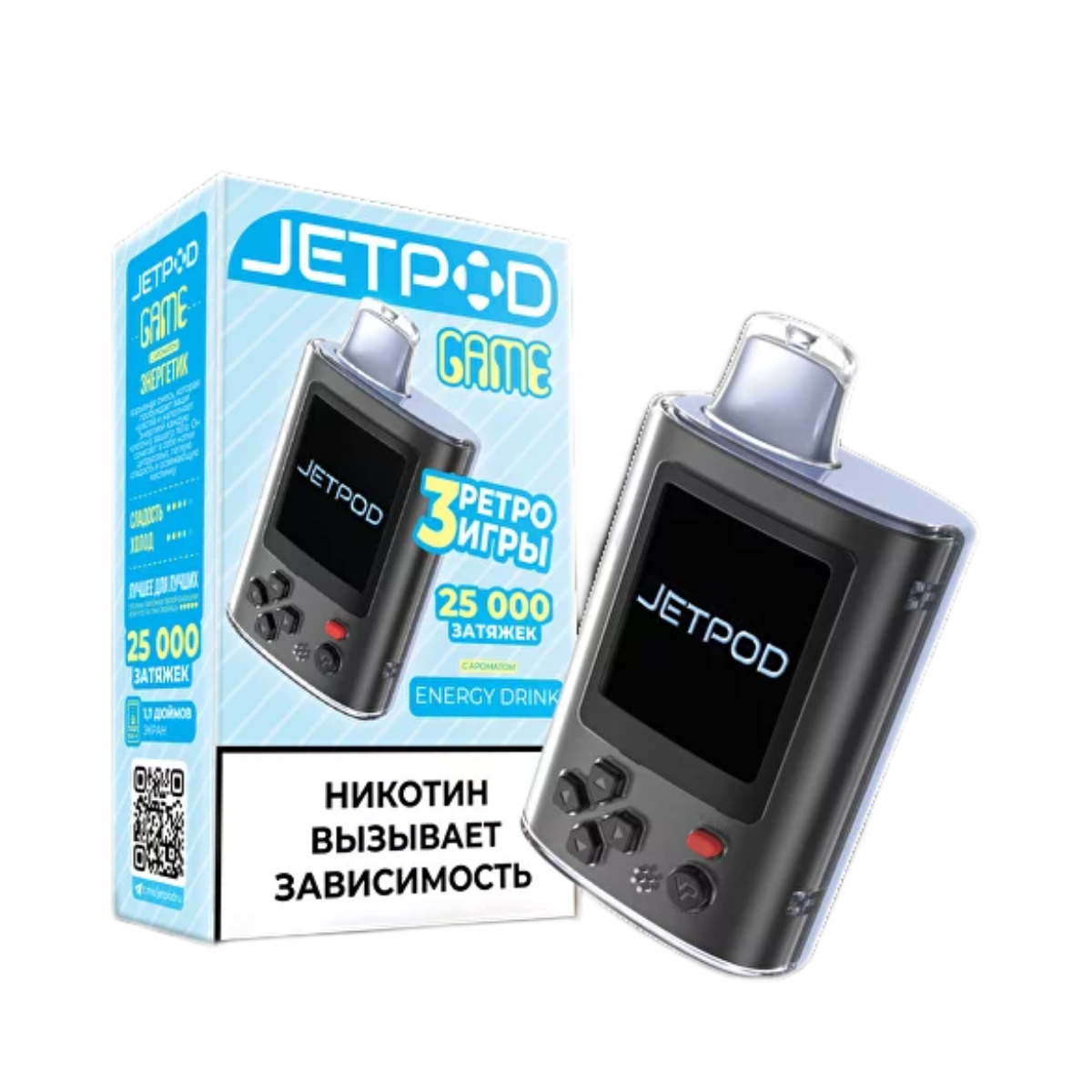 JETPOD GAME 25000 Энергетик 2%
