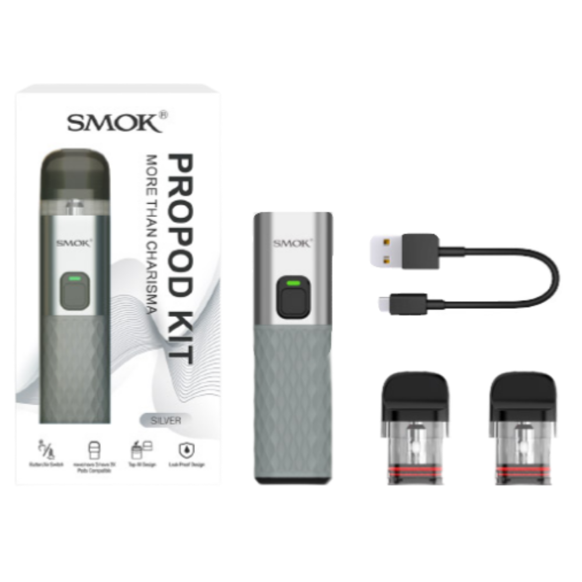 SMOK PROPOD 800mAh Kit Red SMOK-149E