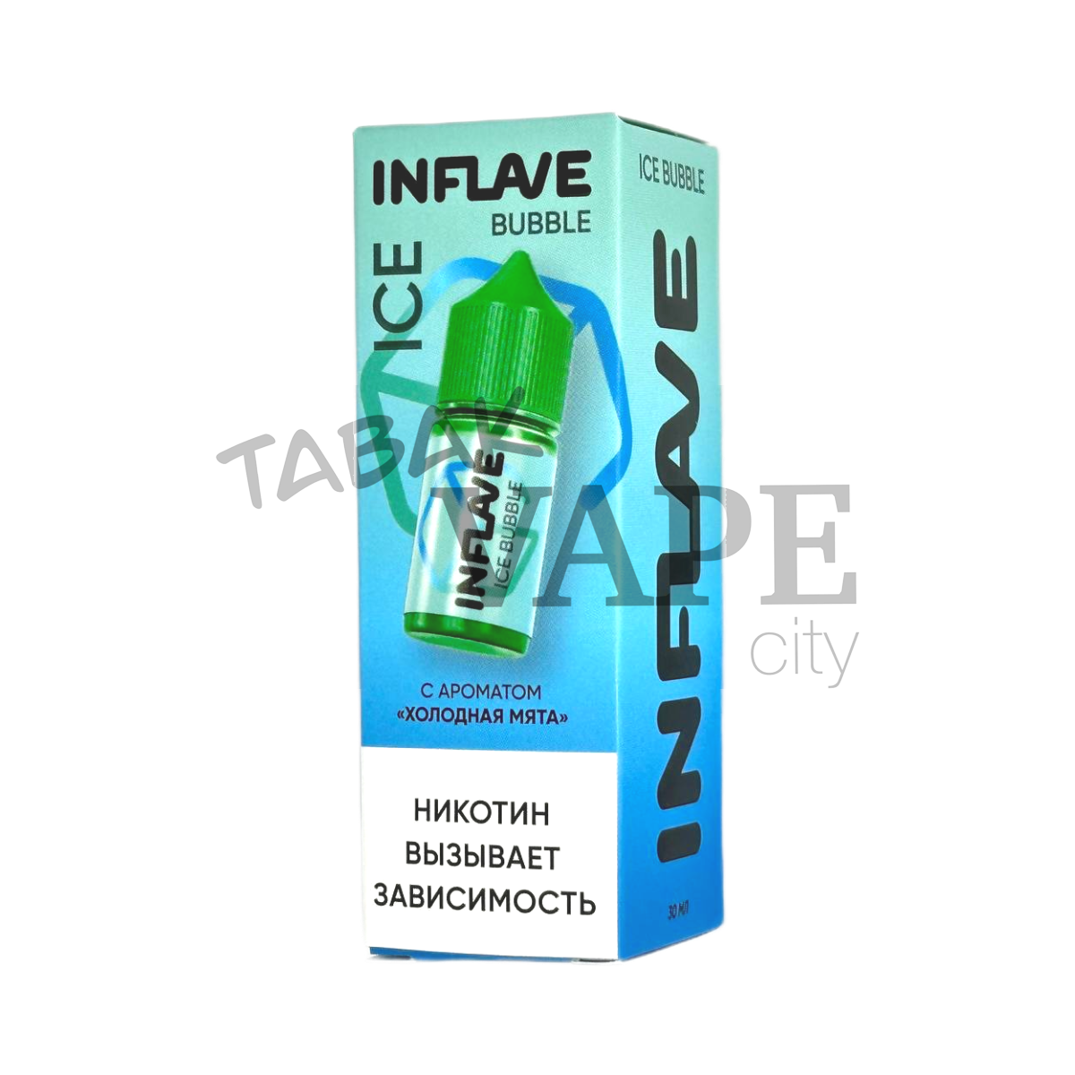 INFLAVE BUBBLE ICE Холодная мята 30мл.2%