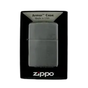 ZIPPO/162 Armor покр.Brushed Chrome лат-сталь,сереб., матов.