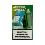 JETPOD Х UWELL VISCORE 18000 Кислая клубника киви 2%