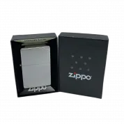 ZIPPO/267 Vintage, покр. Street Chrome латунь/сталь, серебро, матов.