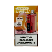 JETPOD Х UWELL VISCORE 18000 Клубника грейпфрут 2%