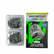 VAPORESSO LUXE X 0.6ohm 5ml COREX 2.0 Mesh (в упак. 2 шт.)