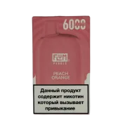 FLUM Pebble 6000 Персик апельсин 2%
