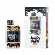 BRUSKO ANGRY VAPE FURY 650mAh Белый