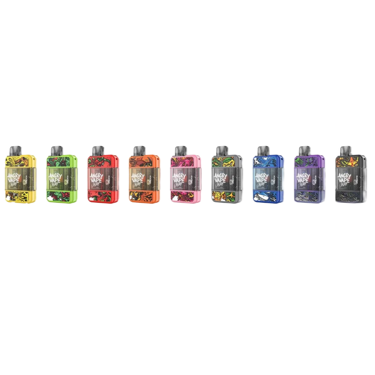 BRUSKO ANGRY VAPE FURY 650mAh Синий