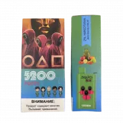 R AND M Squid Box 5200 Ягодный взрыв 2%