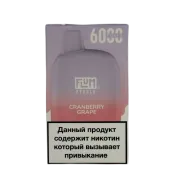 FLUM Pebble 6000 Клюква виноград 2%