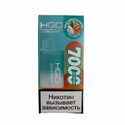 HQD Cuvie BAR 7000 Мятная арбузная жвачка 2%