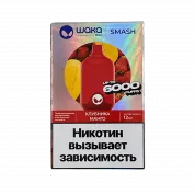WAKA SMASH 6000 Клубника манго 2%