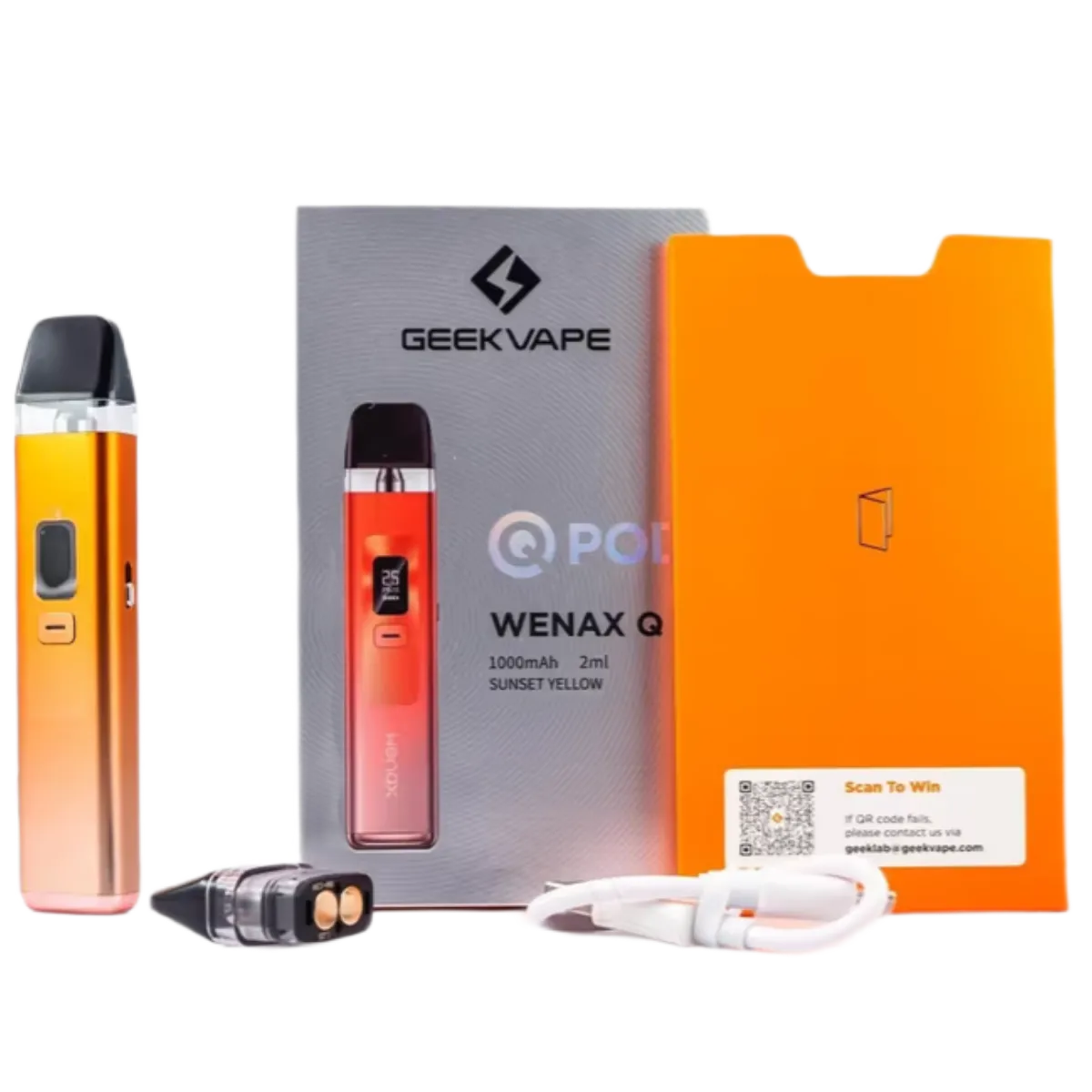 Geek Vape Wenax Q 1000mAh Pod Kit Gradient Violet