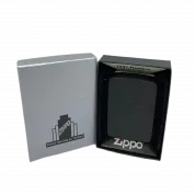 ZIPPO/28582 Replica 1941 покр.Black Crackle лат,черн,мат.