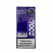 HQD Cuvie BAR 7000 Черная смородина 2%