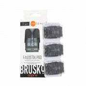 Картридж BRUSKO FAVOSTIX 1,0 Ом (упаковка 3 шт) 1,0 Ом