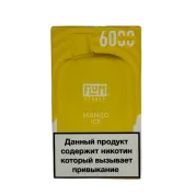 FLUM Pebble 6000 Манго лед 2%