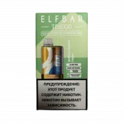 ELFBAR 6000 TE Зеленое манго гуава 2%