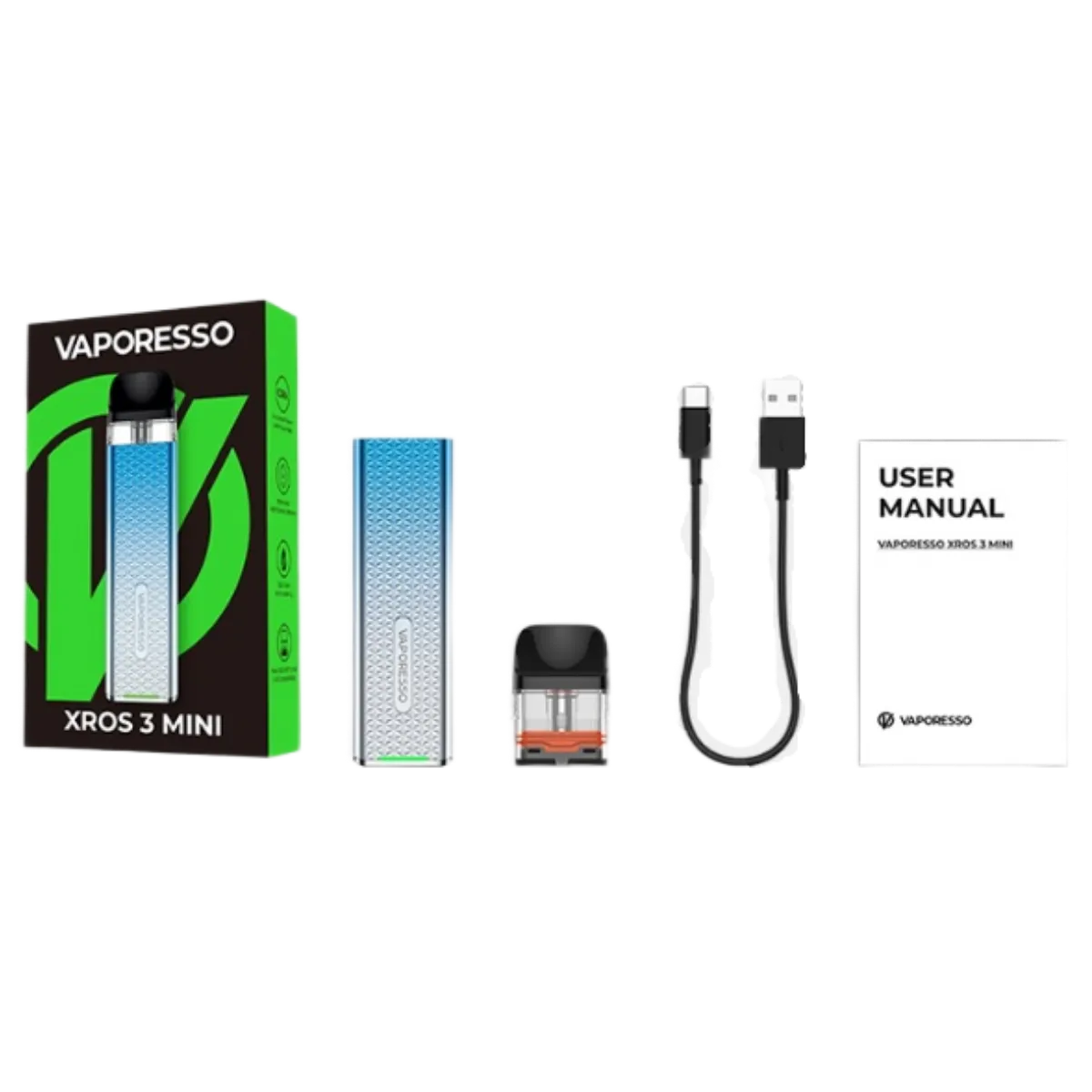 Vaporesso XROS 3 MINI 1000mAh Pod Kit Space Grey VRR-0090B