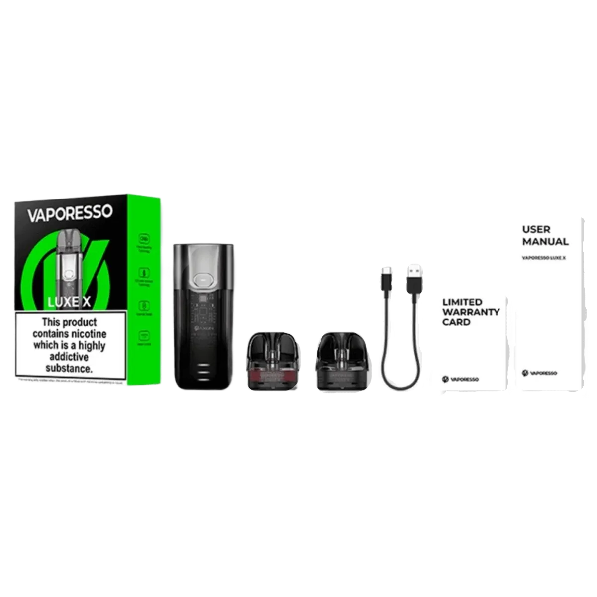 Vaporesso LUXE X 1500mAh Pod Kit 5ml Grey VRR-0080E