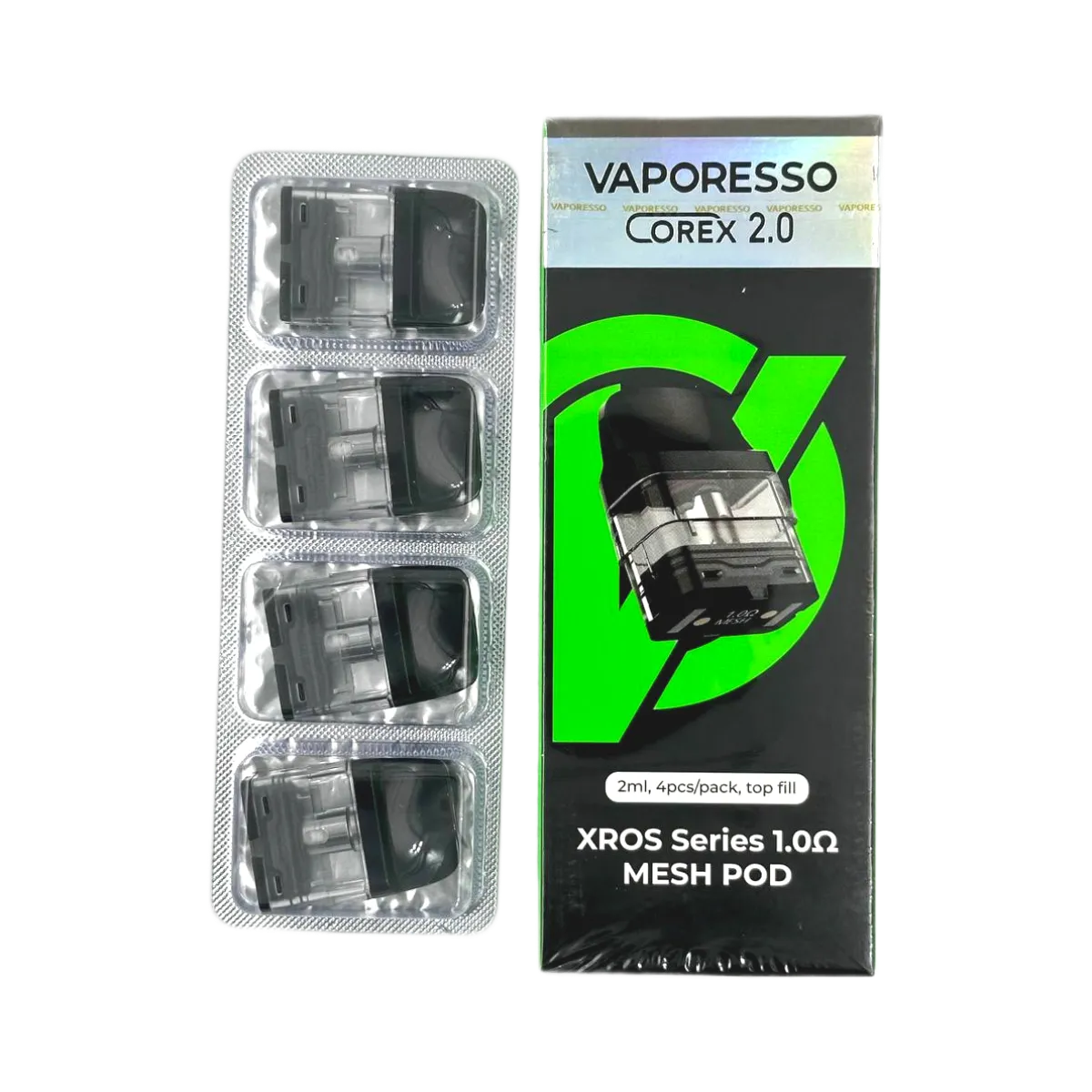 VAPORESSO XROS 1.0ohm 2ml COREX 2.0 Pod  (в упак. 4 шт.)