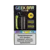 GEEK BAR PULSE X 25000 Кислое яблоко лёд 2%