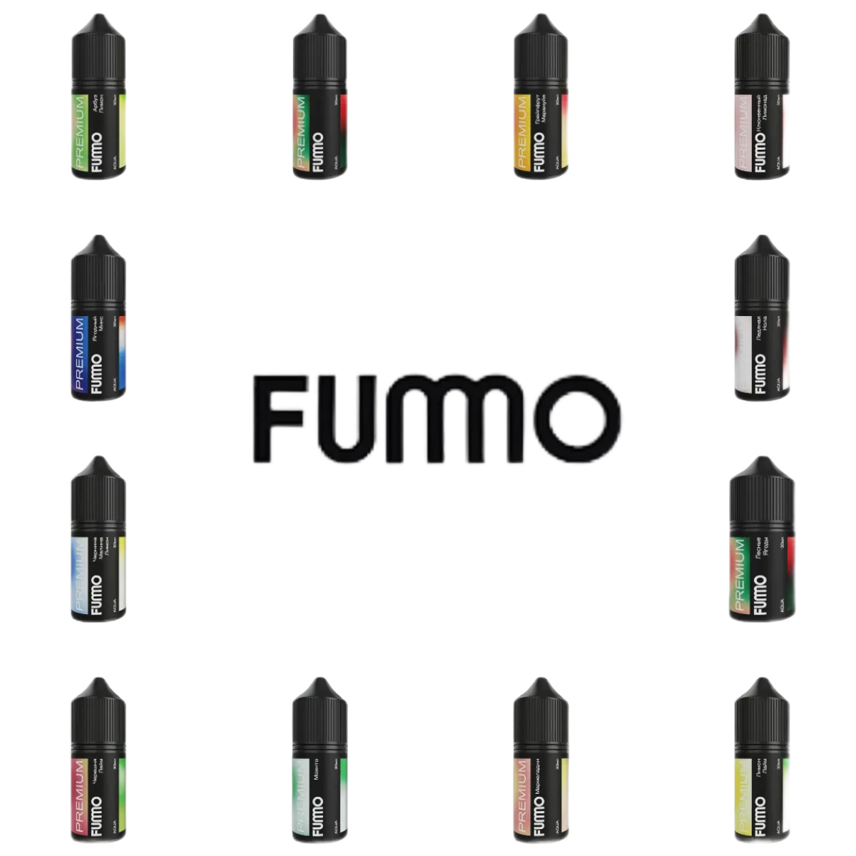 FUMMO AQUA Лимон лайм 30мл.20мг.