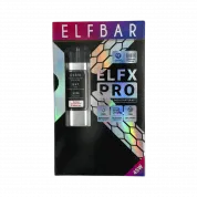 ELFBAR ELFX PRO KIT Серебристый + 2 картр. по 3мл (0,6 Ом и 0,8 Ом)